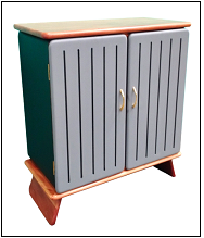 mini cabinet double door